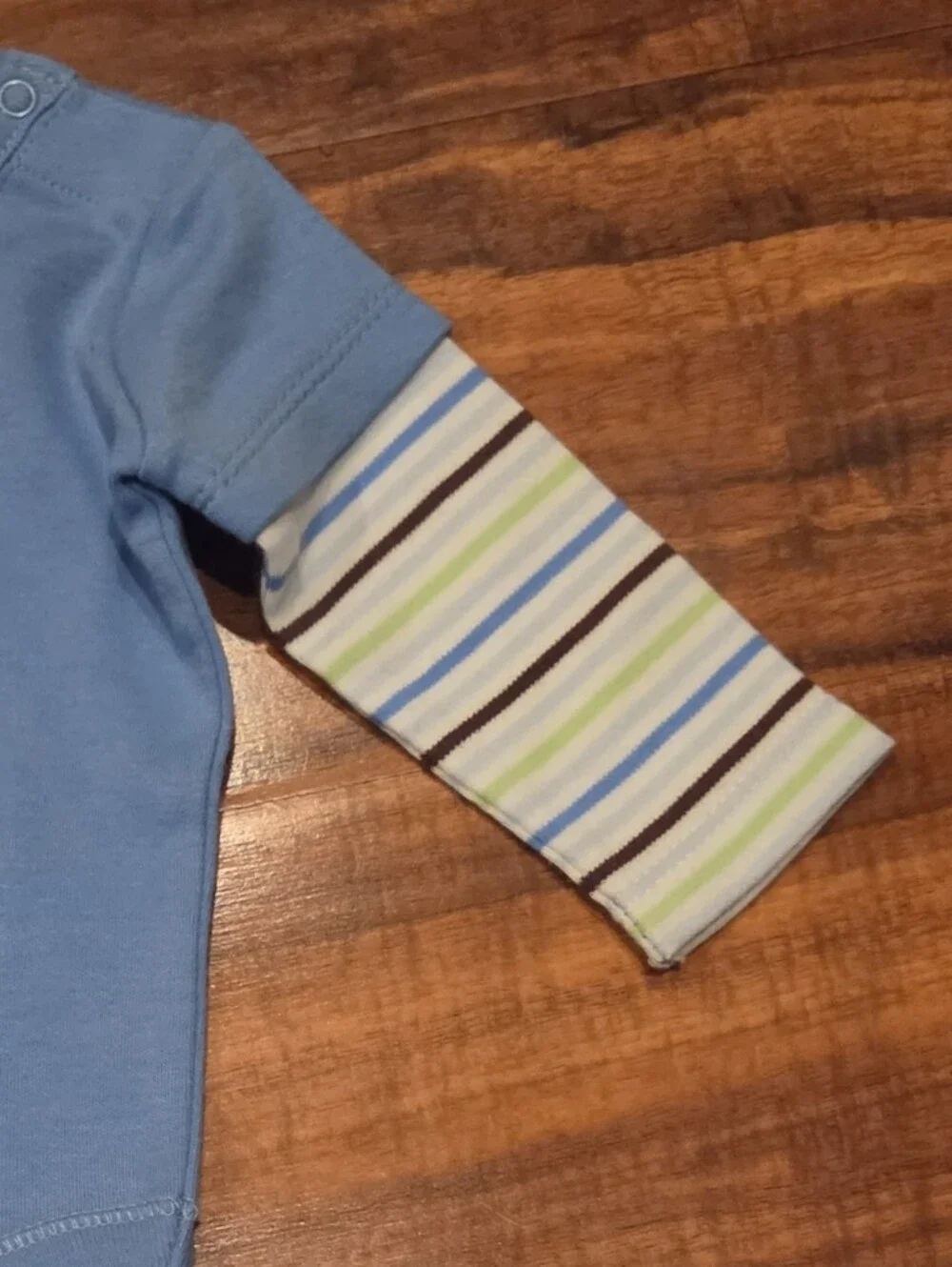 Gymboree NWT Newborn Blue Striped Airplane Bodyuit, Pants and Bib Set